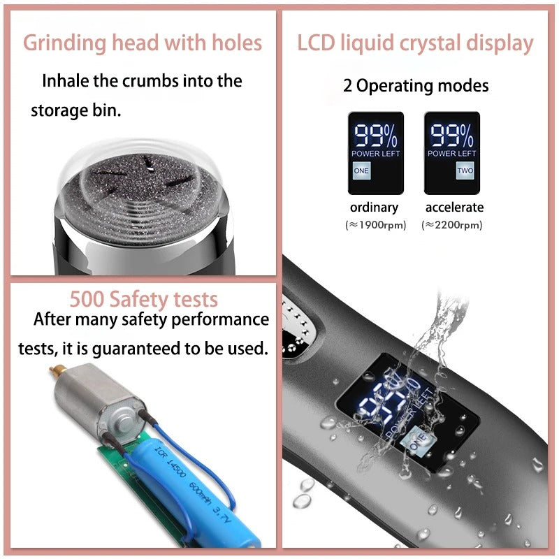 Easy Electric Foot Callus Remover for Smooth Skin