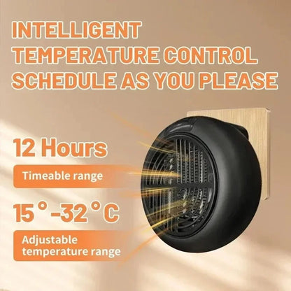 Compact Instant Bathroom Heater with Remote Control