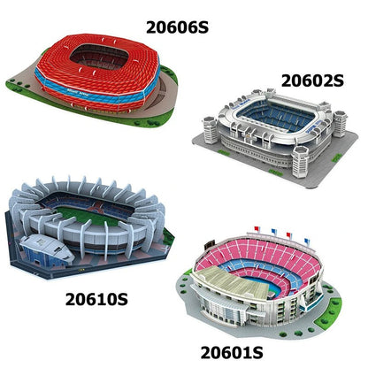 Small 3D Football Field Jigsaw Puzzle for Kids