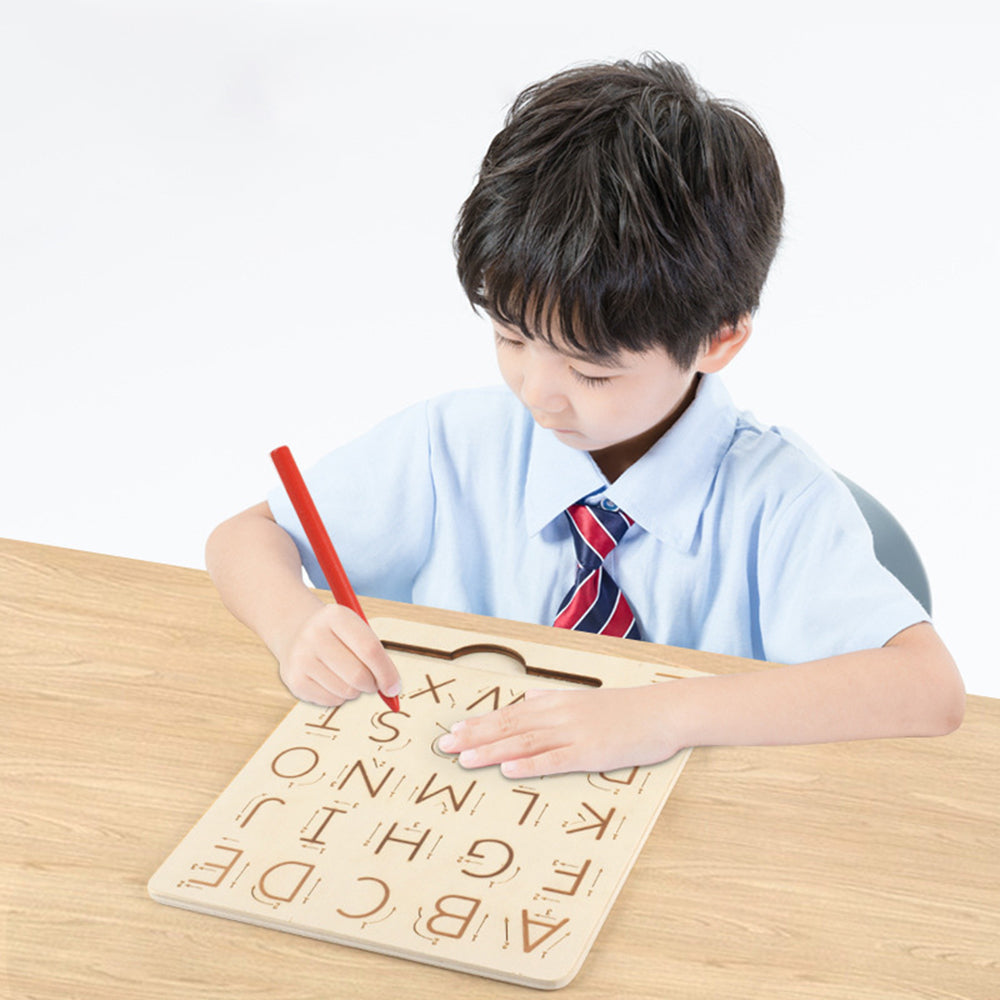 Learning Wooden Alphabet Board - Halri
