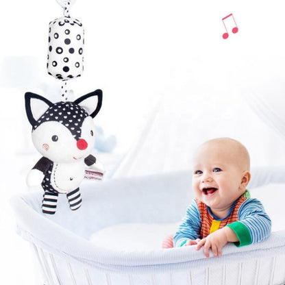 Cute Plush Baby Toy Rattles for Nursery and Stroll - Halri
