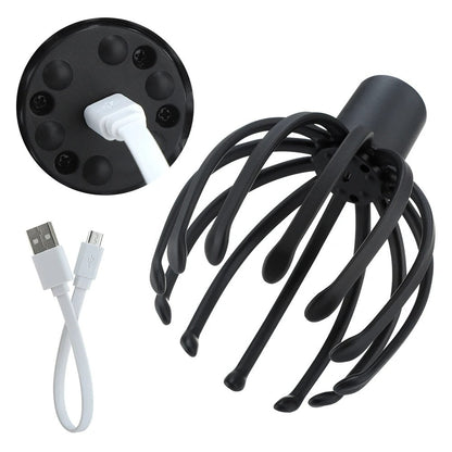 Portable Handheld Head Massager for Stress Relief