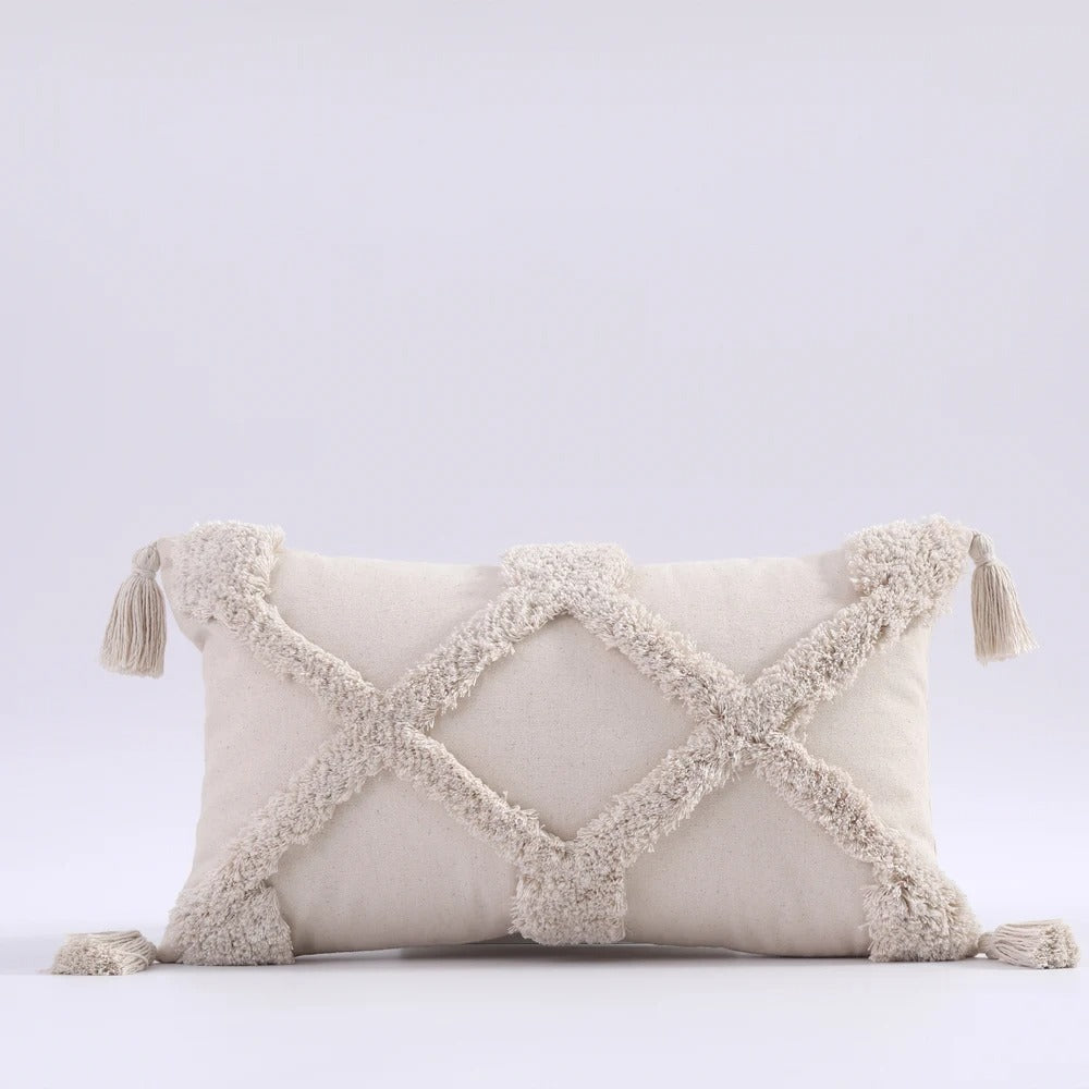 Vintage Chic Tufted Pillow Cover