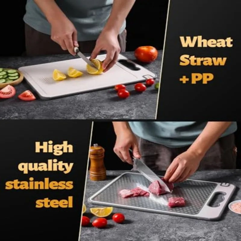 Durable Double Sided Kitchen Cutting Board