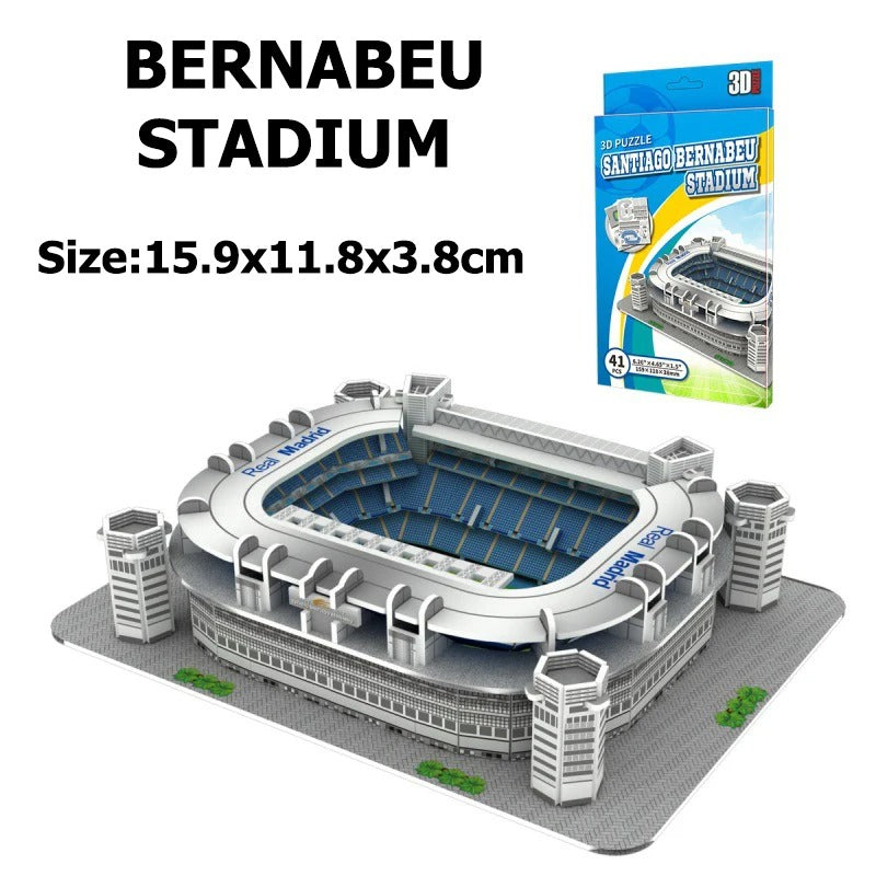 Small 3D Football Field Jigsaw Puzzle for Kids