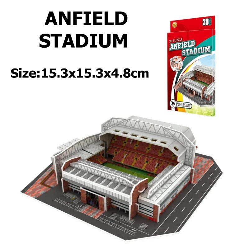 Small 3D Football Field Jigsaw Puzzle for Kids