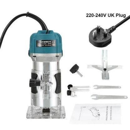 Powerful 800W Electric Wood Trimmer Router Tool
