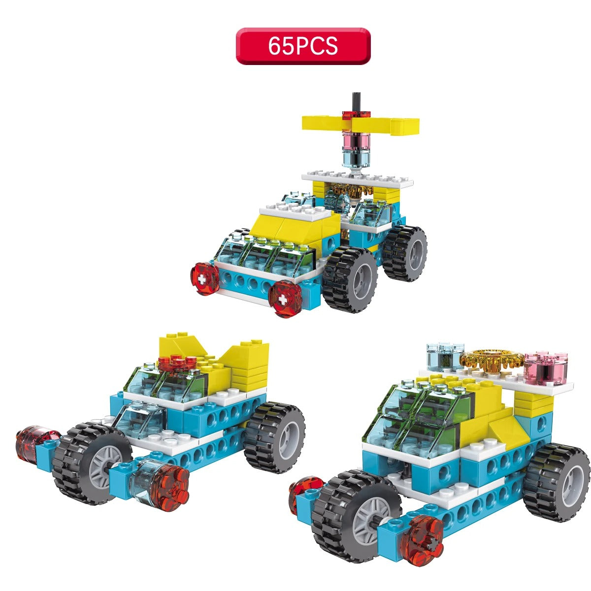 Fun STEM Building Blocks Construction Toy Set