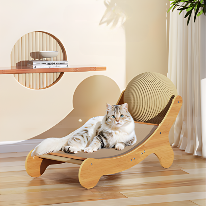 Cozy Cat Tower Scratcher Bed - Halri
