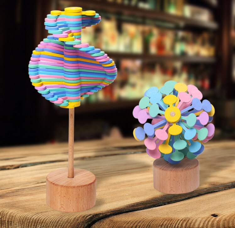 Natural Relaxing Wooden Fidget Toy - Halri