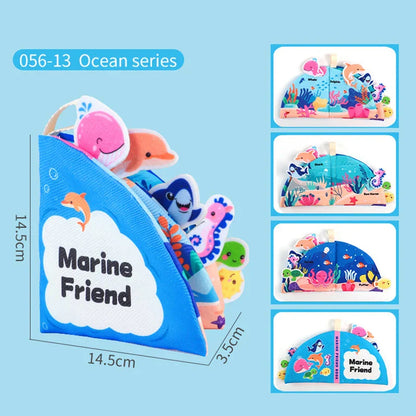 Sensory Baby Book - Interactive Touch & Feel