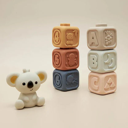 Soft Baby Building Blocks Montessori Learning Toy