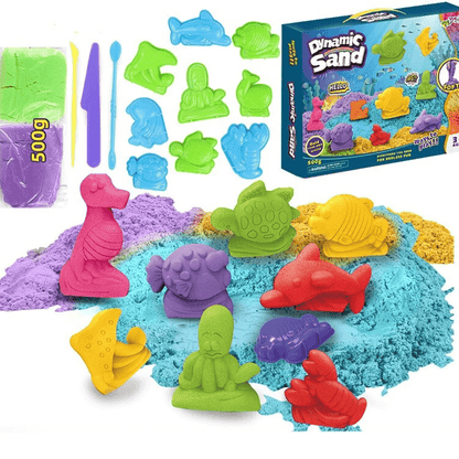 Colorful Kids Creative Sand Play Set
