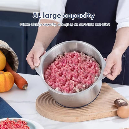 Powerful Stainless Electric Meat Grinder 5 Speed Settings