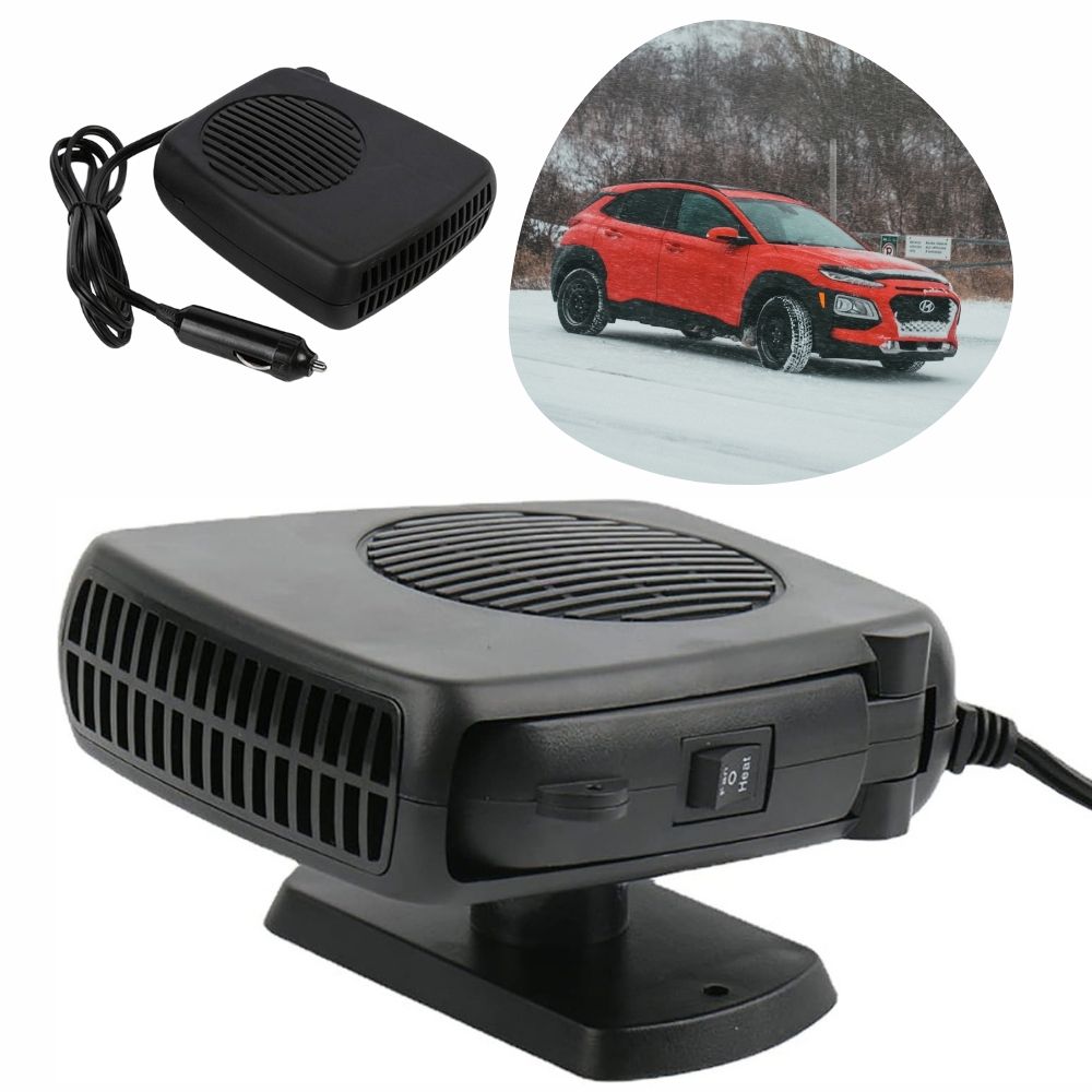 Portable 12V Compact Car Heating Fan 300W Ceramic