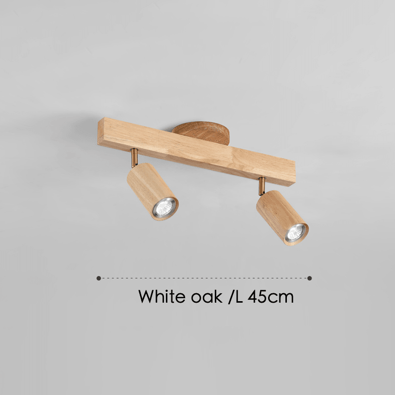 Simple Rustic Wood Pendant Light