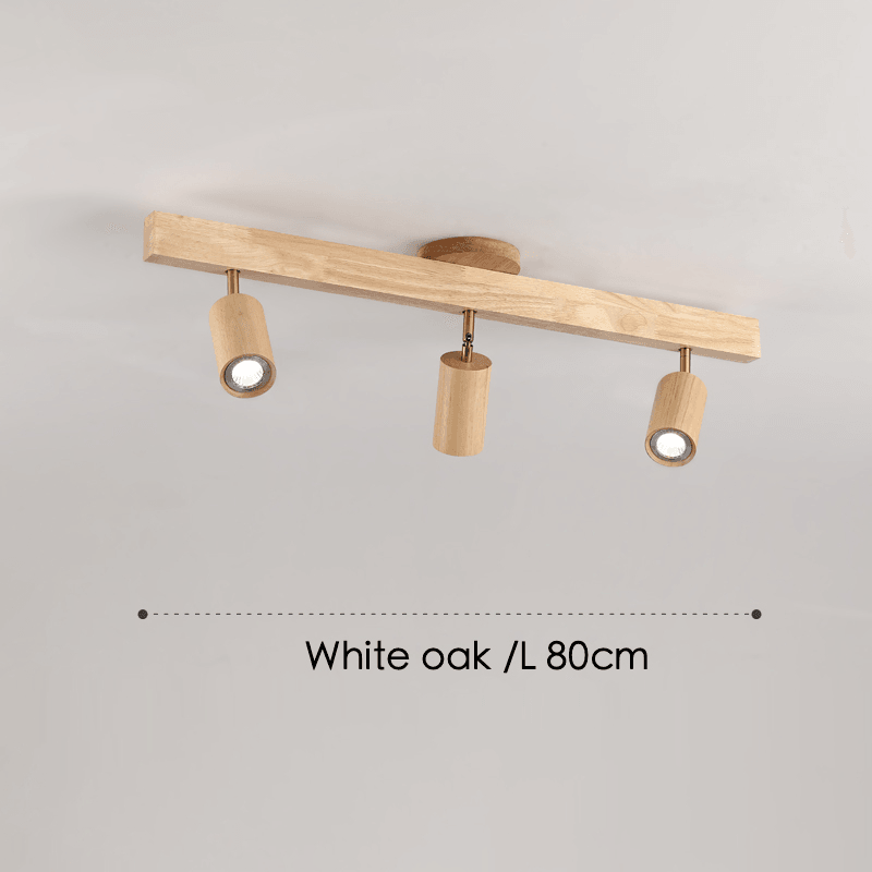 Simple Rustic Wood Pendant Light