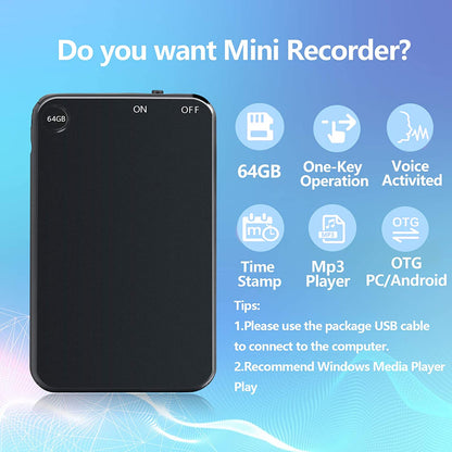 Small Portable Digital Recorder