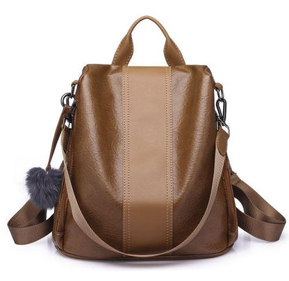 Secure Ladies Leather Travel Bag