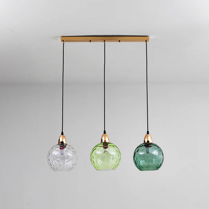Stylish 3 Light Pendant Lamp - Hanging Cascade Fixture
