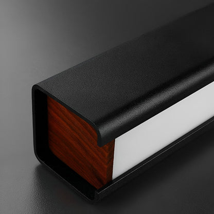 Sleek Contemporary LED Hanging Light Bar