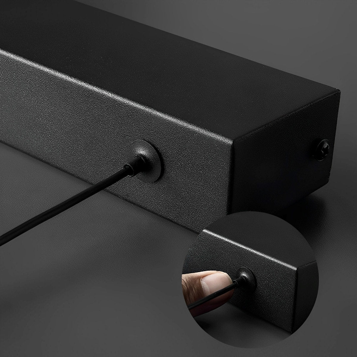 Sleek Contemporary LED Hanging Light Bar
