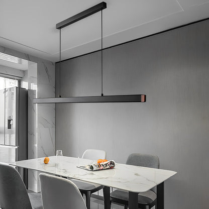 Sleek Contemporary LED Hanging Light Bar