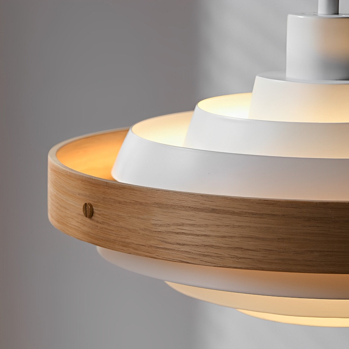 Sleek Contemporary Shade Pendant Lighting Fixture