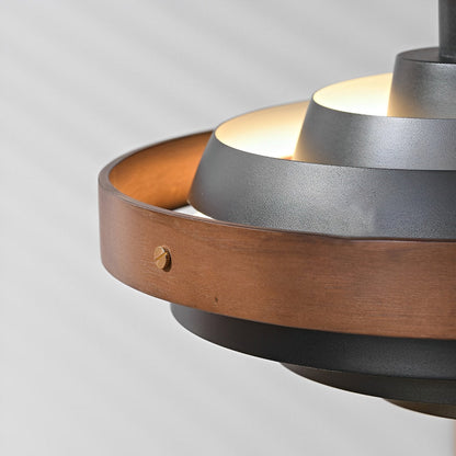 Sleek Contemporary Shade Pendant Lighting Fixture