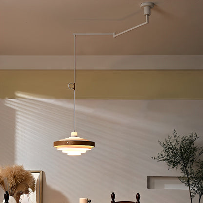 Sleek Contemporary Shade Pendant Lighting Fixture