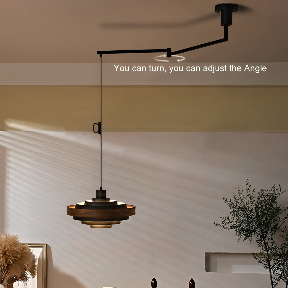 Sleek Contemporary Shade Pendant Lighting Fixture