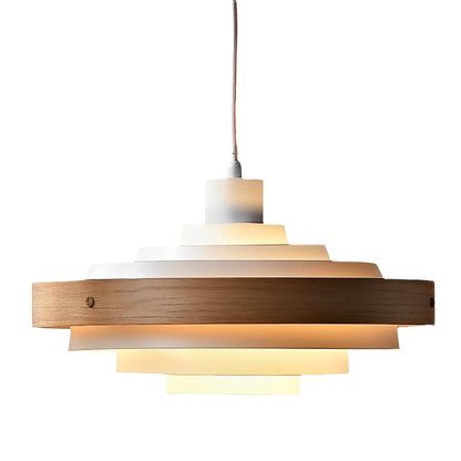 Sleek Contemporary Shade Pendant Lighting Fixture