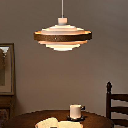 Sleek Contemporary Shade Pendant Lighting Fixture