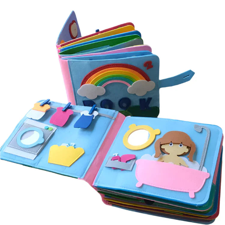 Fun Interactive Montessori Learning Book - Halri