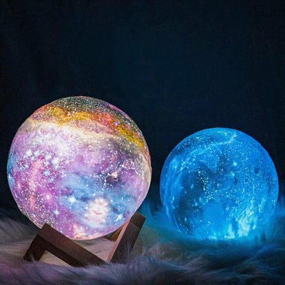 Halri | Moonbright Lamp - Soft Glow Starry Night Table Lamp - Halri