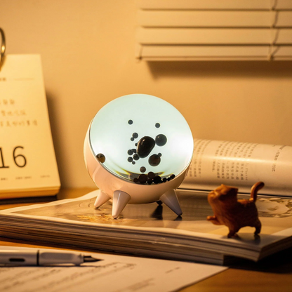 Colorful Sound Sensitive Liquid Lamp - Halri