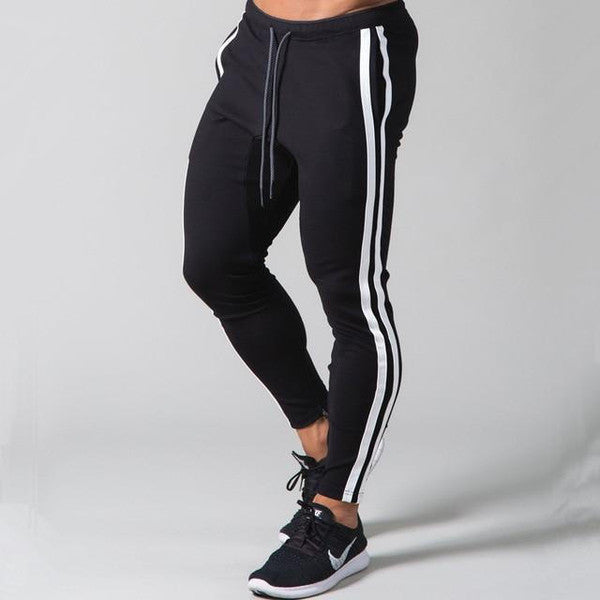 Fitted Elastic Waist Joggers