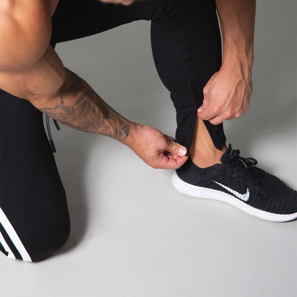 Fitted Elastic Waist Joggers