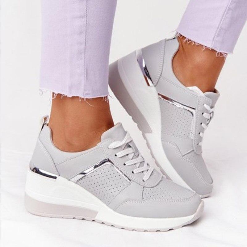 Orthopedic Women's Sneakers - Cushioned Walking Shoes - Halri