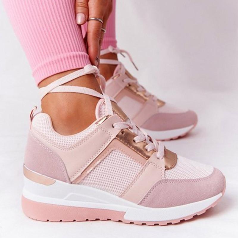 Orthopedic Women's Sneakers - Cushioned Walking Shoes