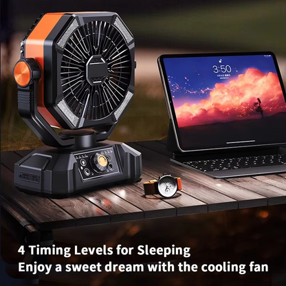 Compact Outdoor Battery Fan