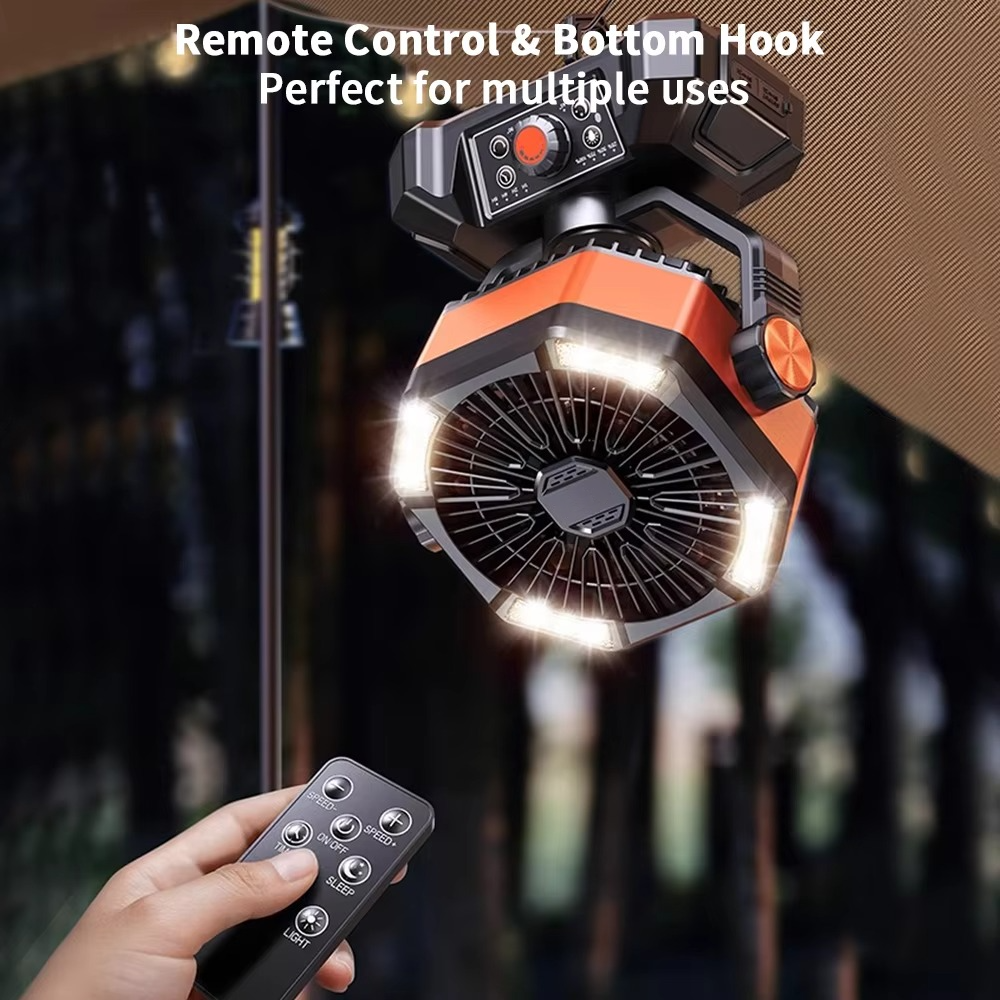 Compact Outdoor Battery Fan