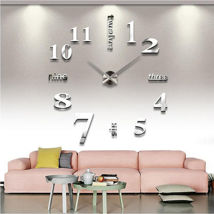 Modern Quartz Silent Wall Clock - Halri