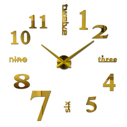 Modern Quartz Silent Wall Clock
