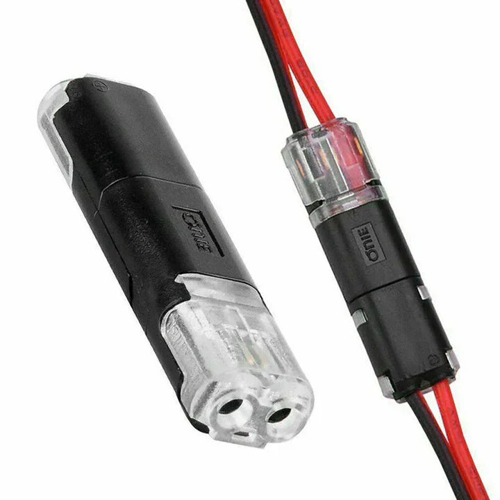 Secure Double Wire Push in Cable Connector - Halri