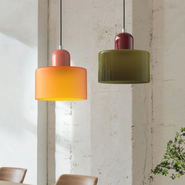 Clear Glass Hanging Pendant Light - Halri
