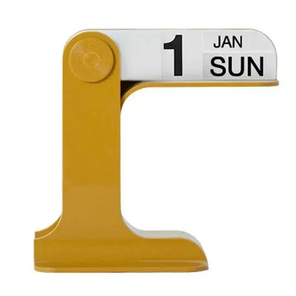 Simple Rotating Office Desk Calendar