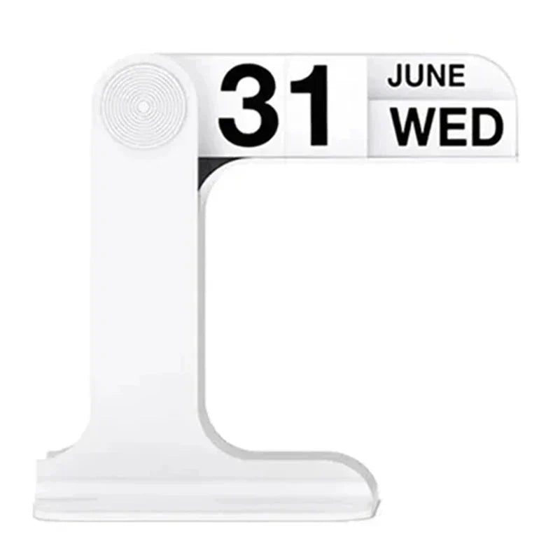 Simple Rotating Office Desk Calendar