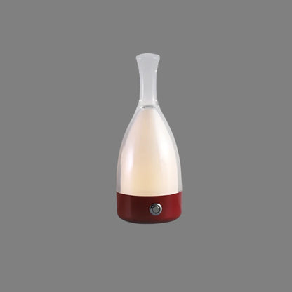 Elegant Wine Bottle Desk Lamp - Adjustable LED Light