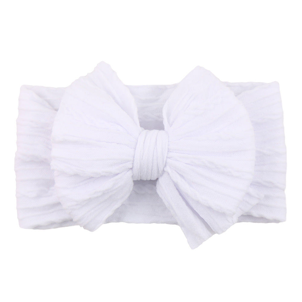 Kids' Soft Nylon Hair Bow Headband